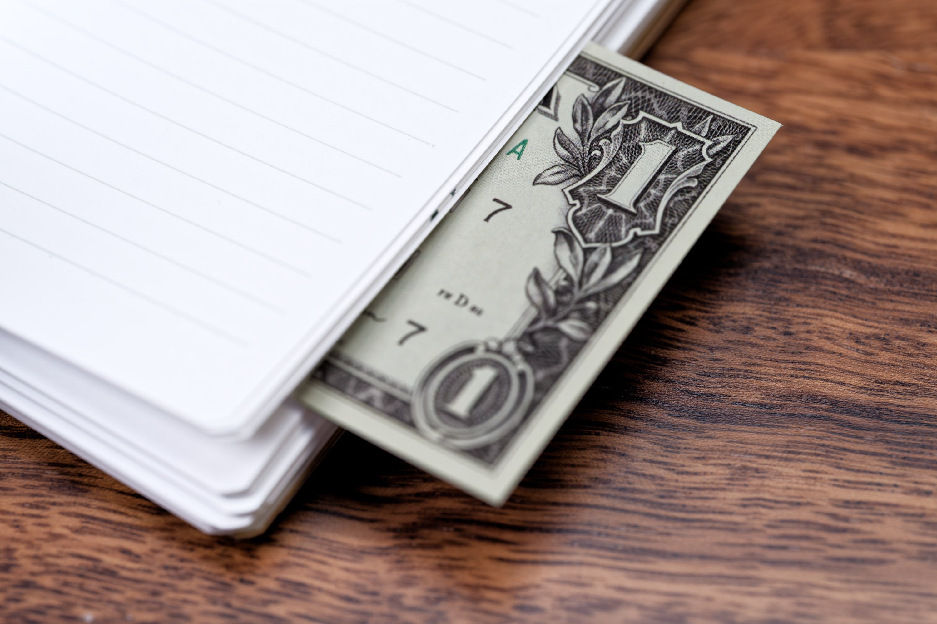 Not Dollars Sticky Note Pads, Set of 2