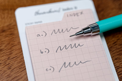 Tabbed Sticky Notes