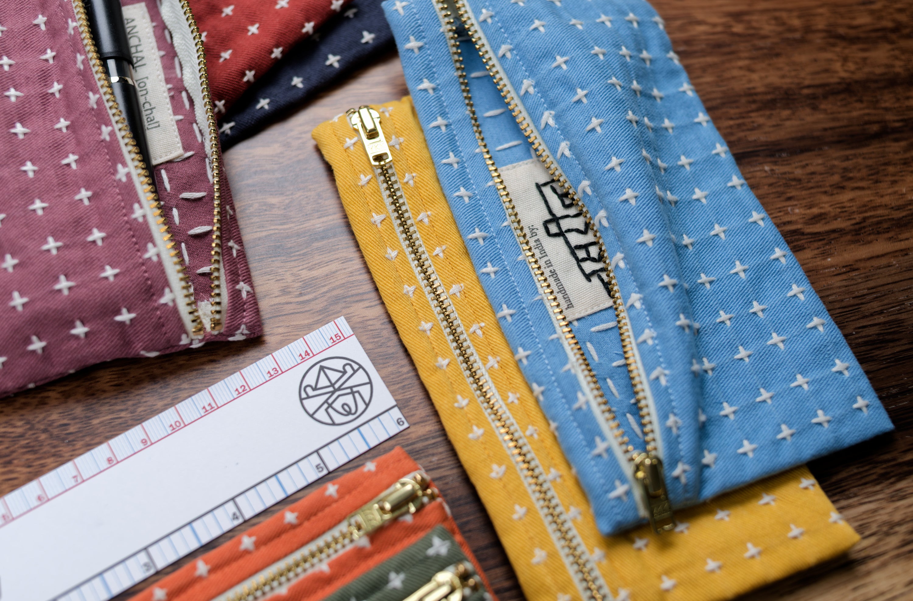 Cross-Stitch Pencil Pouch
