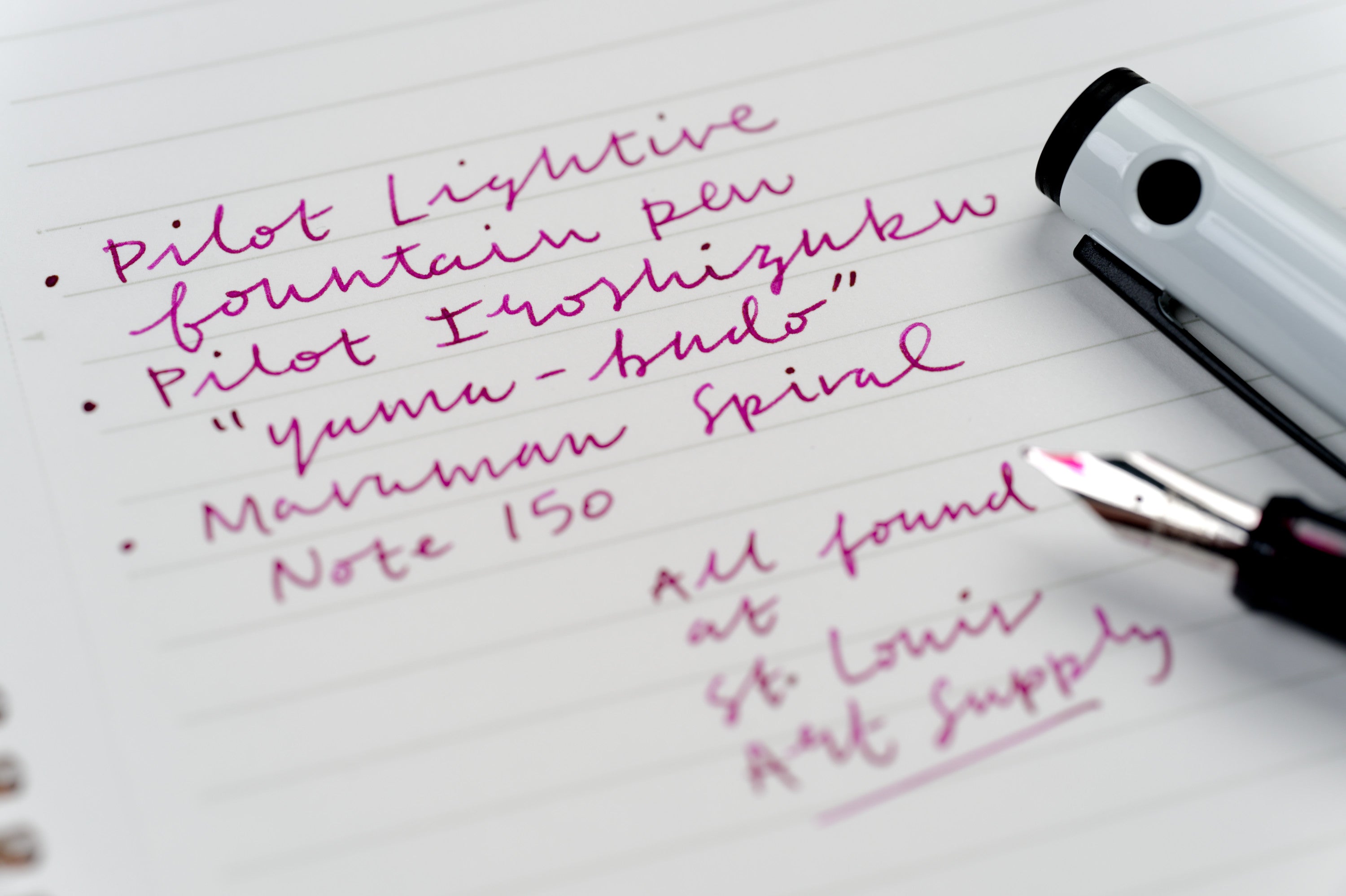 Pilot Iroshizuku Fountain Pen Ink, 50 mL, <ajisai>
