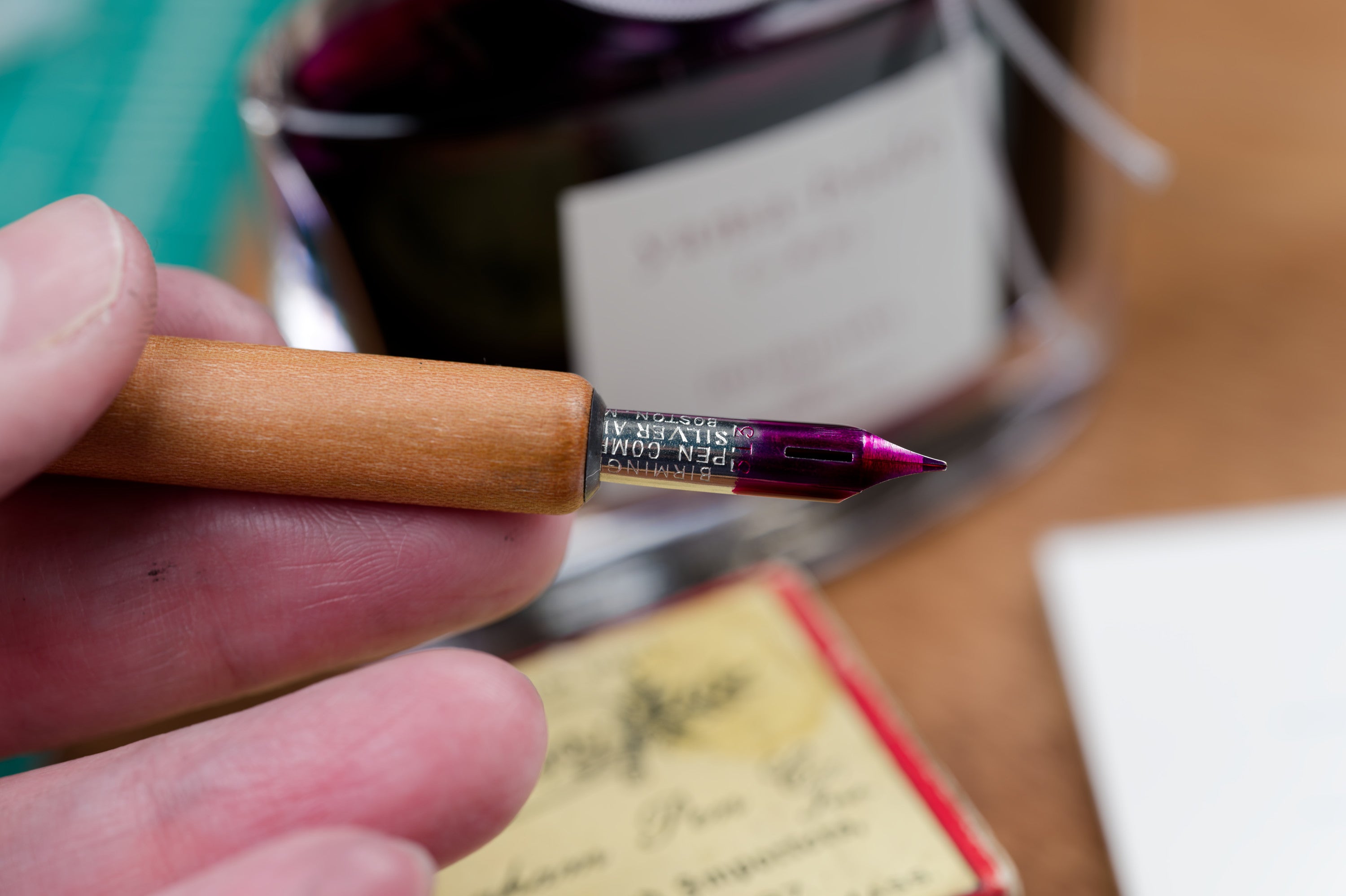 Birmingham #313 Silver-Alloy Pen Nib (Vintage)