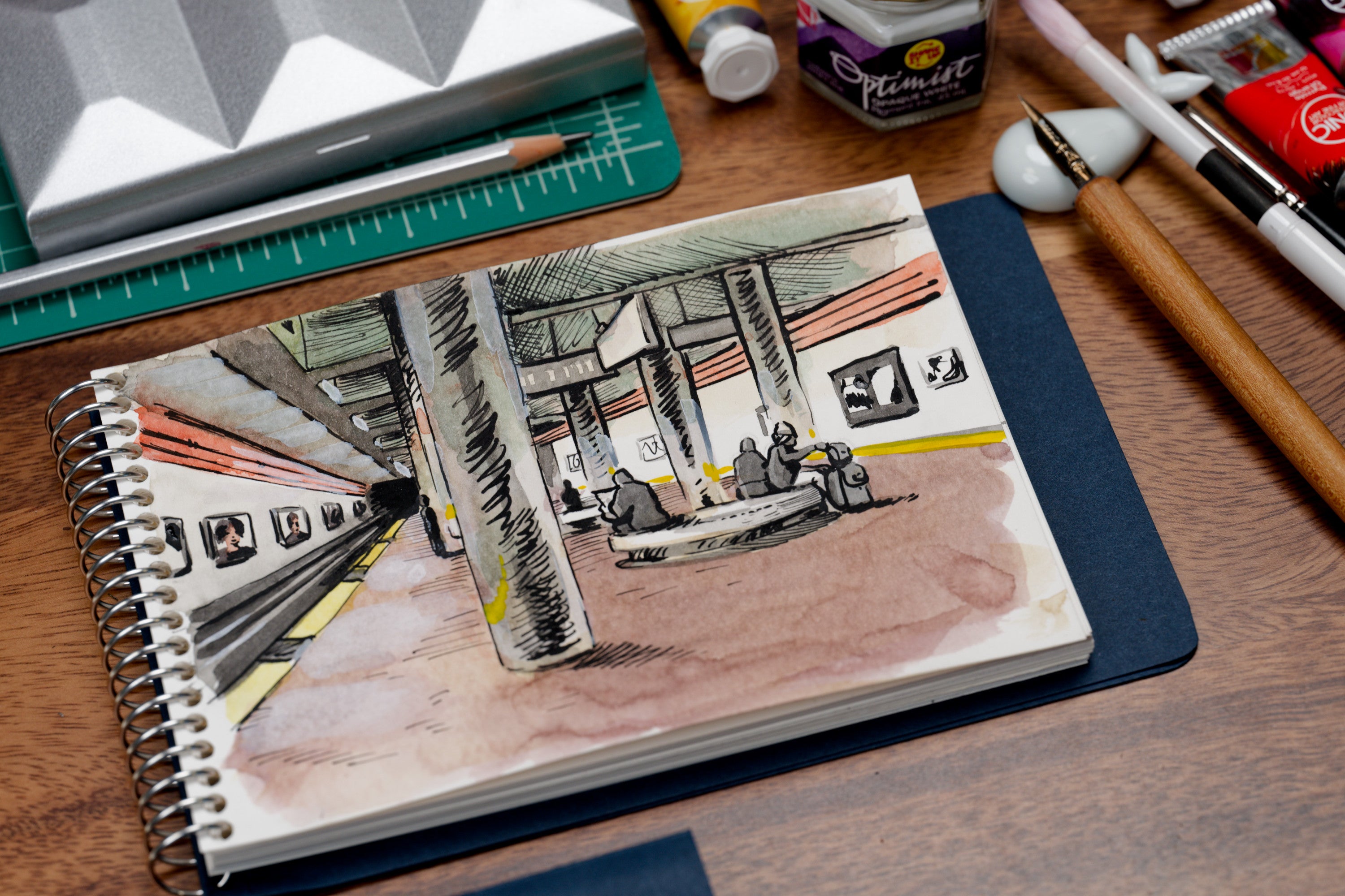 #320 Watercolor Journal, Hot Press