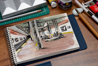 #320 Watercolor Journal, Hot Press