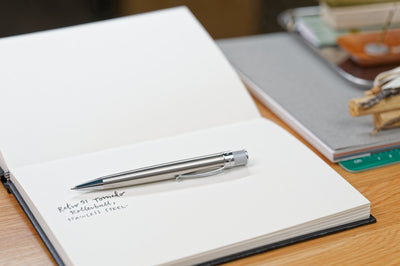 Tornado Rollerball Pen, Stainless Steel