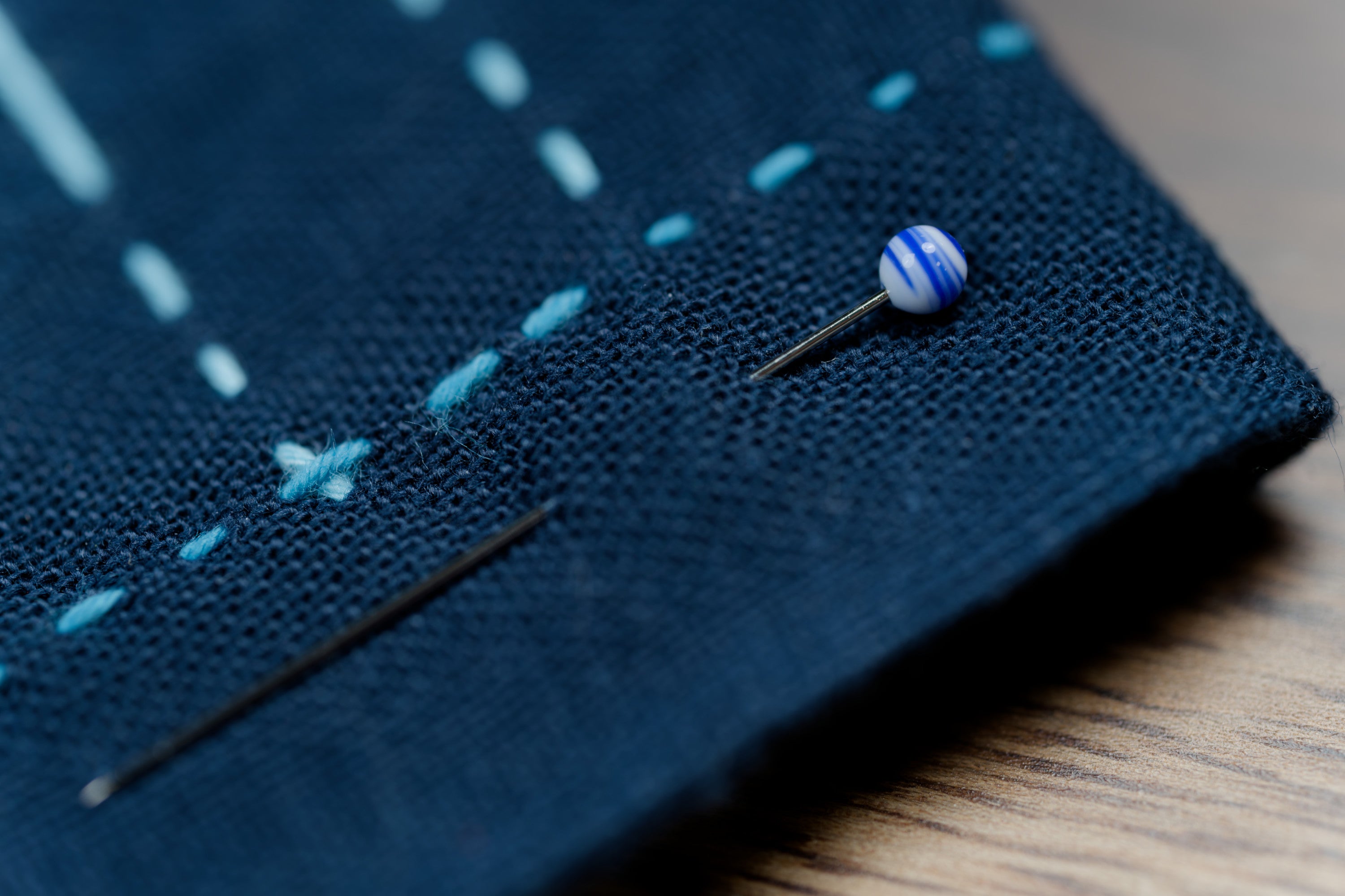 Tulip Glass-Head Pins, Aosora