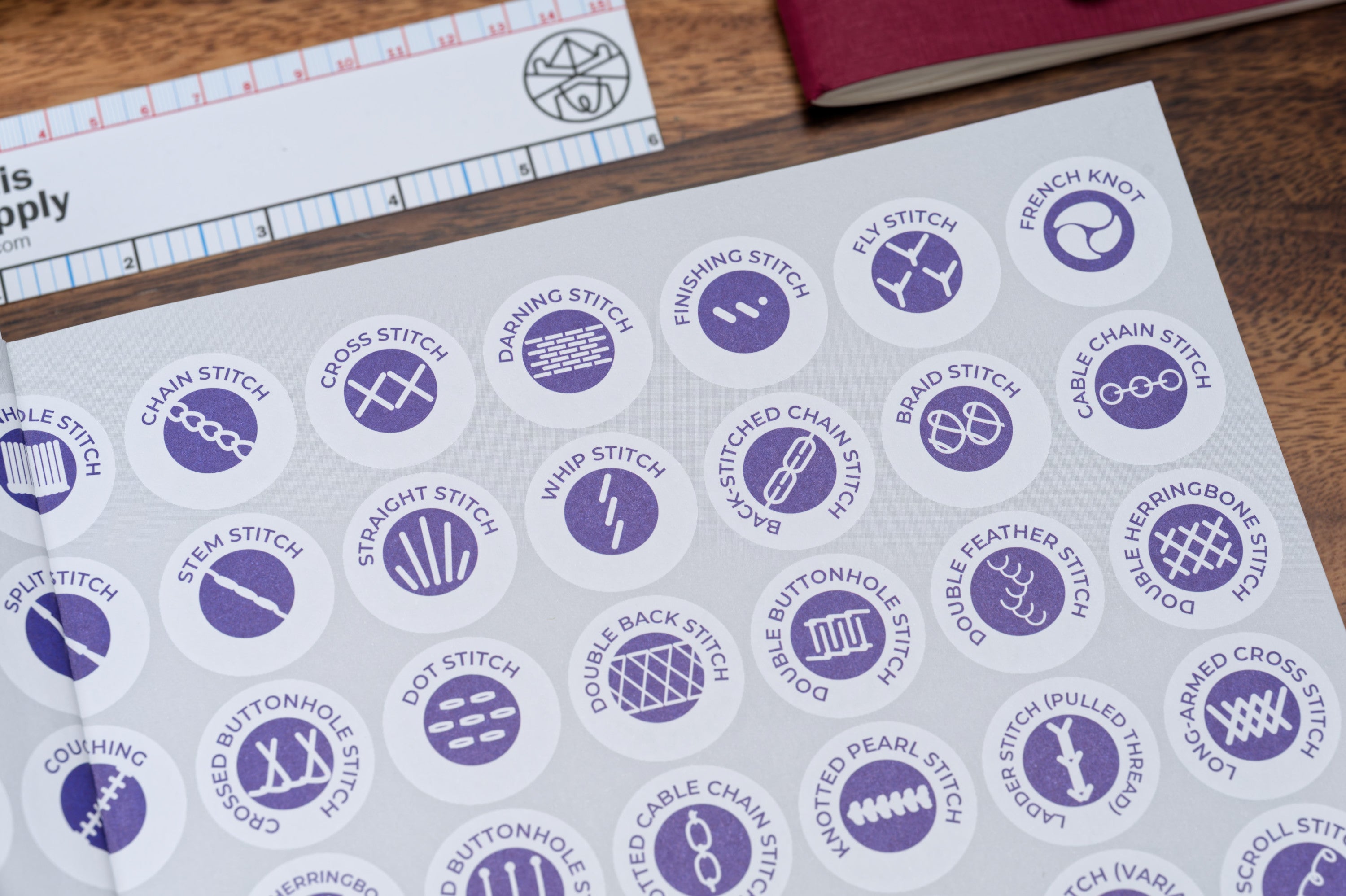 RSN Stitch Bank: 200 Essential Embroidery Stitches