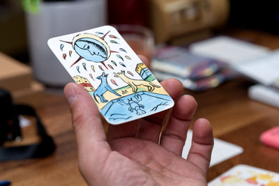 Watercolor Playing Cards, Pack of 20