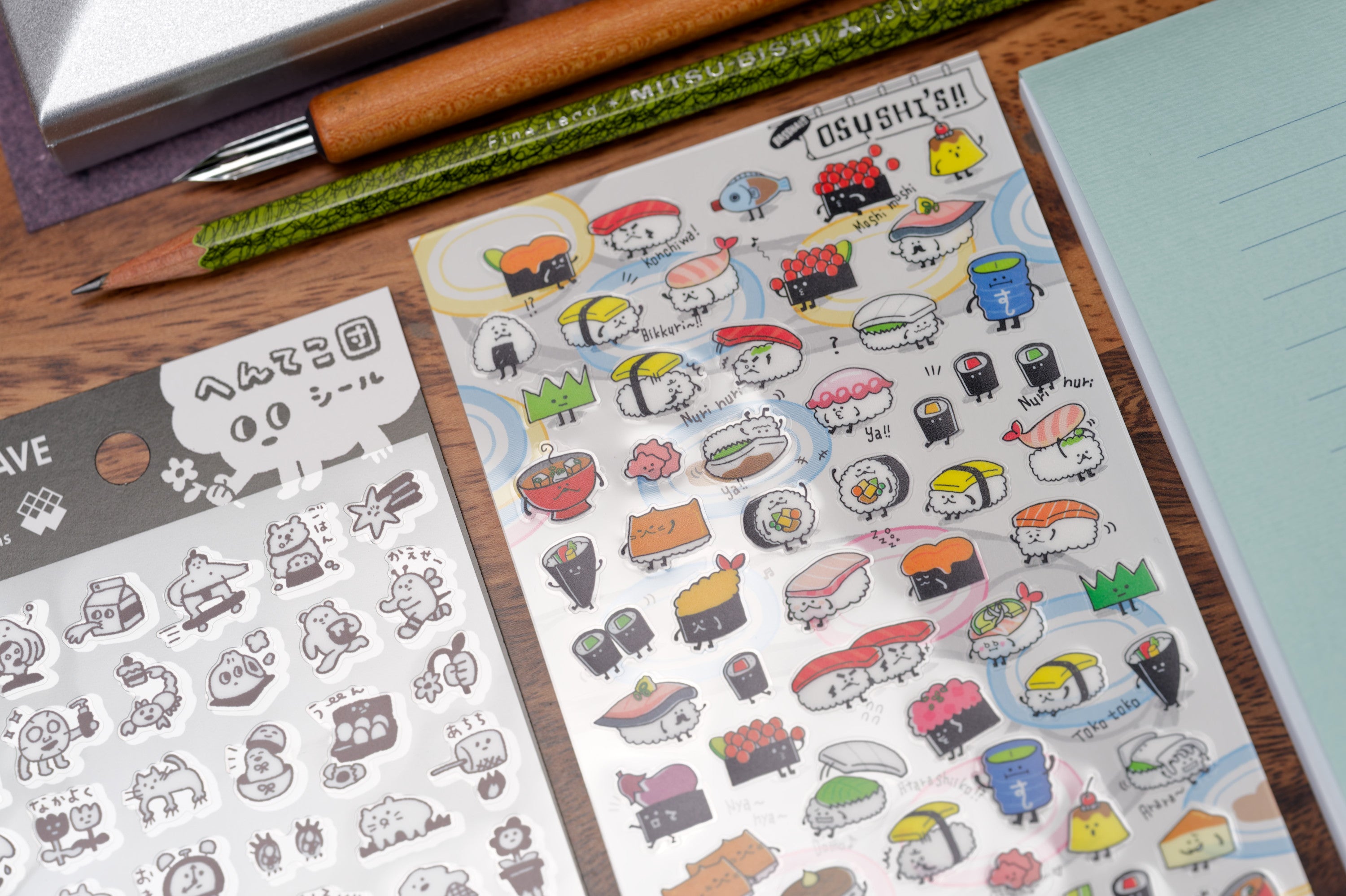 Sushi Town Sticker Sheet