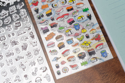 Sushi Town Sticker Sheet
