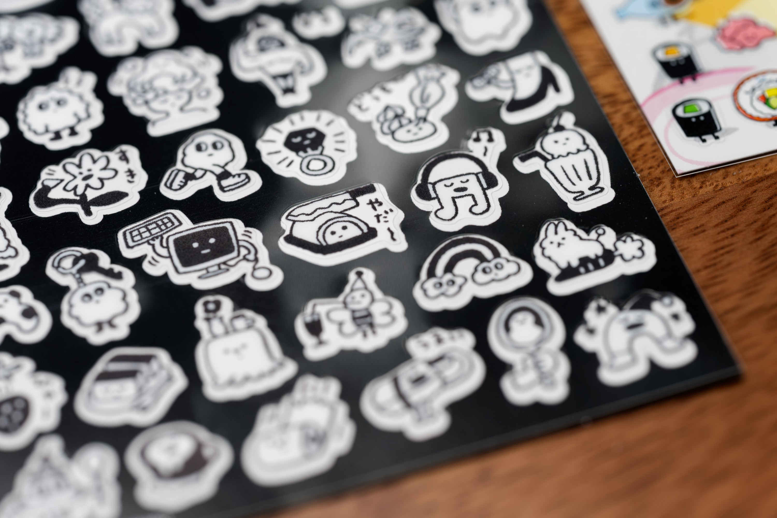 Margin Scribbles Sticker Sheet