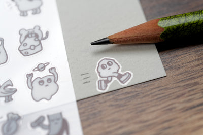 Margin Scribbles Sticker Sheet