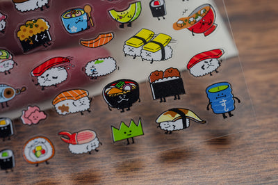 Sushi Town Sticker Sheet