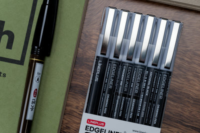 Edgeliner Pigment Pens, Set of 6