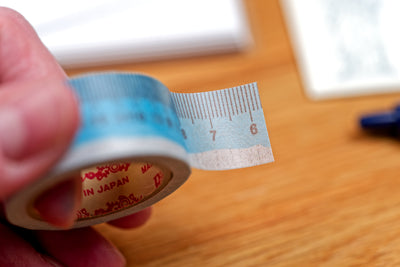 Centimeter Washi Tape, Lilac/Grey