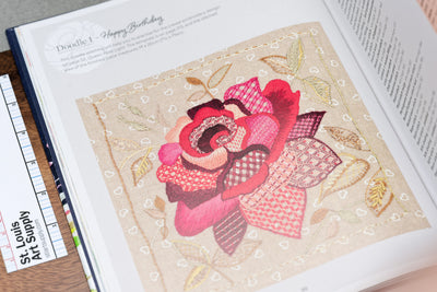 Contrast in Crewel Embroidery