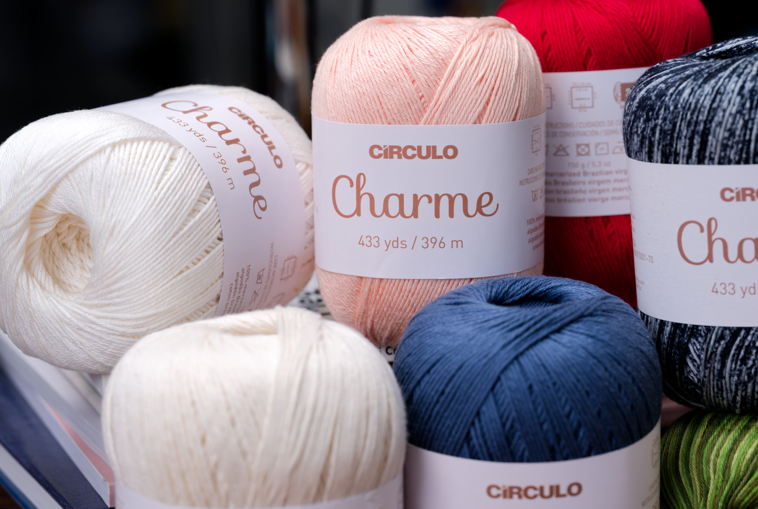 Charme Sport Cotton Yarn, #7504 Mahogany