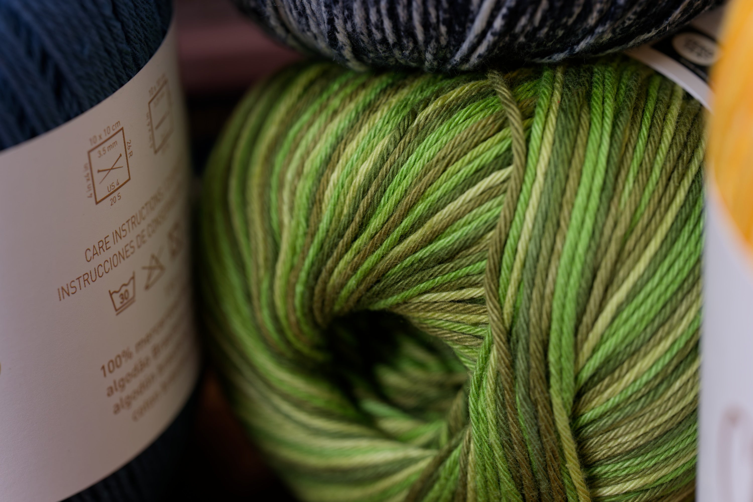 Charme Sport Cotton Yarn, #9392 Leaf