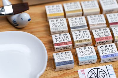 CfM Watercolor Half Pan, Cerulean