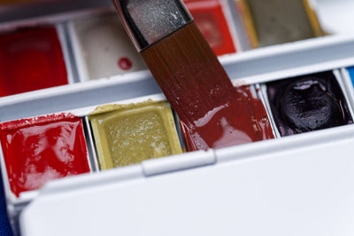 CfM Watercolor Half Pan, Cerulean