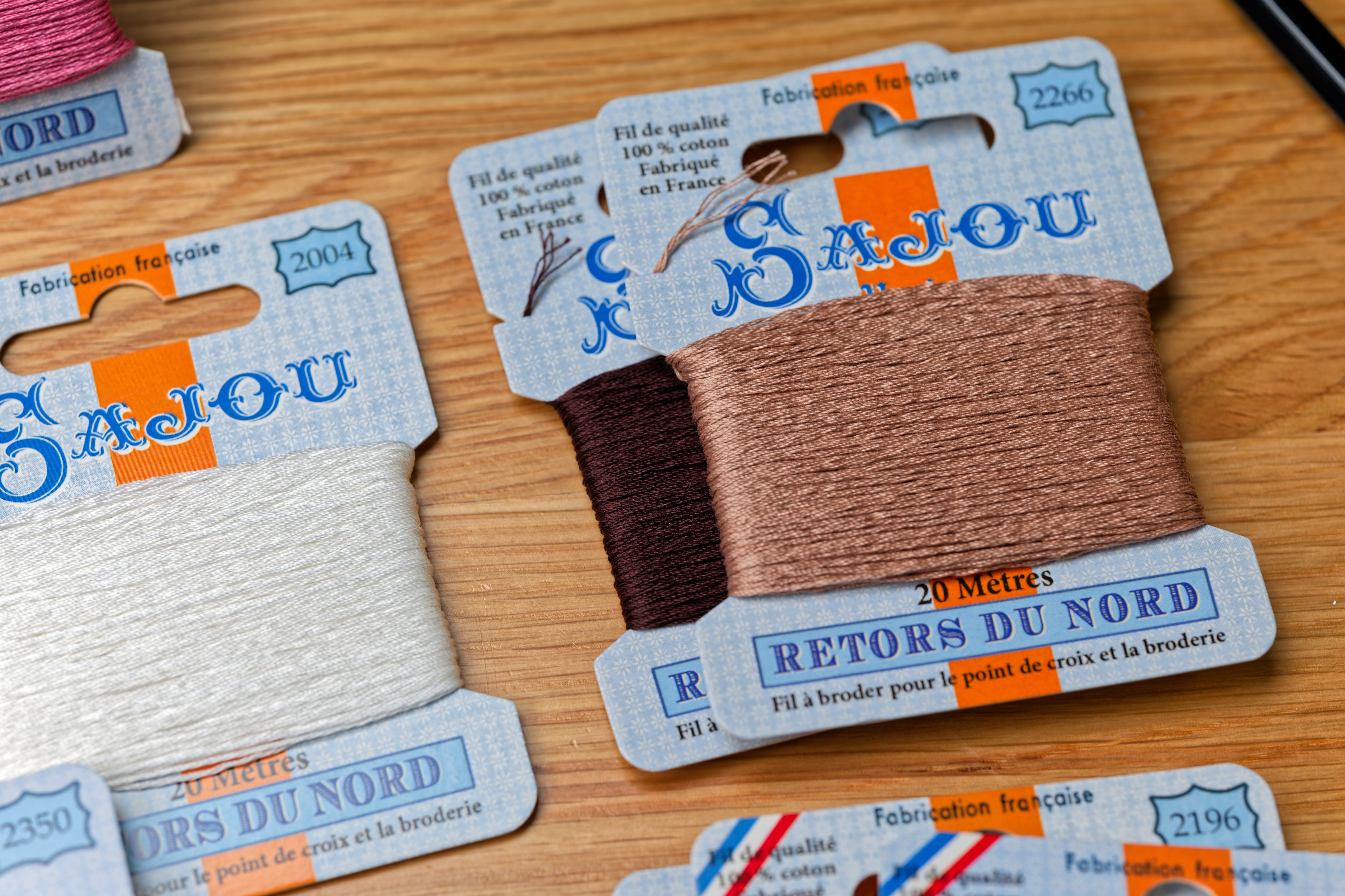 Retors du Nord Embroidery Floss, #2039 Sun