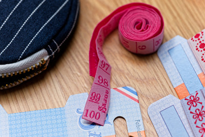 Saint-Étienne Woven Ribbon, Pink Ruler