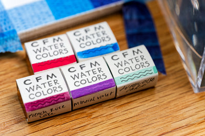 CfM Watercolor Half Pan, Cerulean