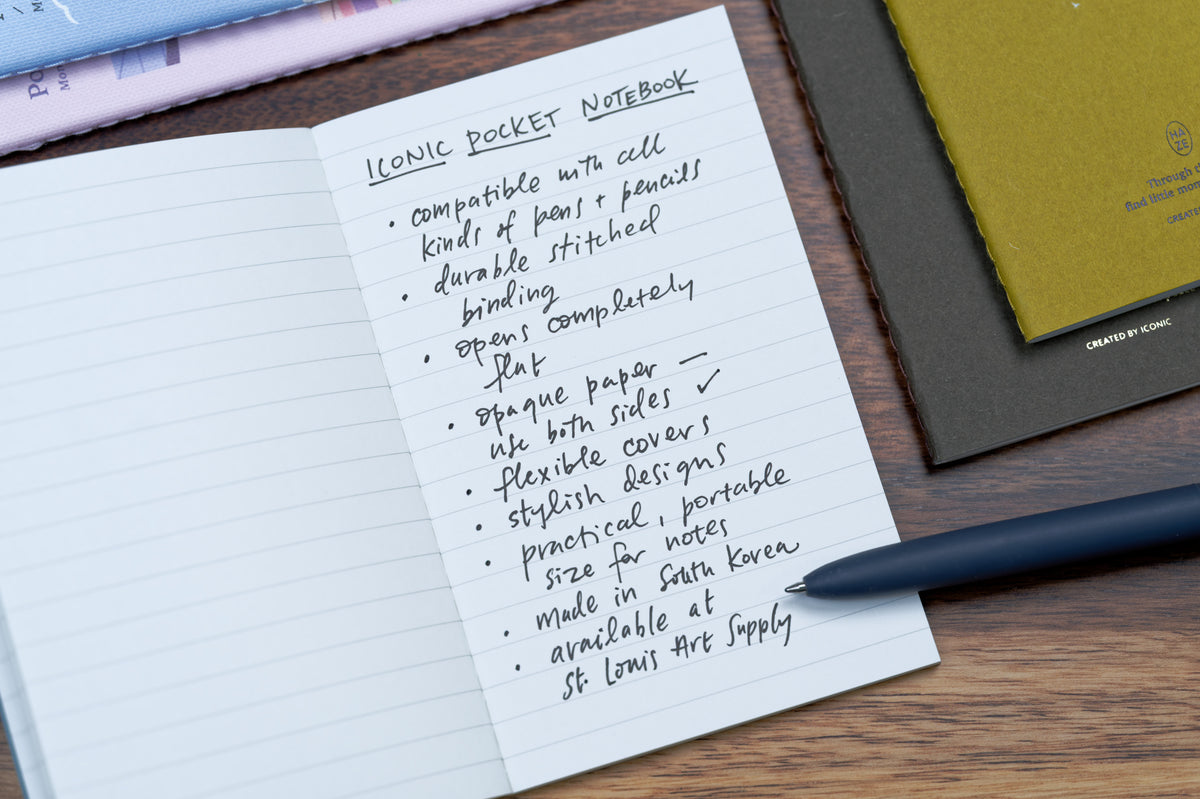 Pocket Notebook, Laundromat
