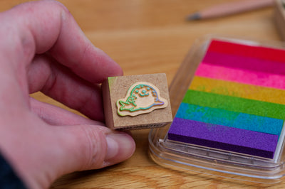 Nice Seal Rubber Stamp, 1"