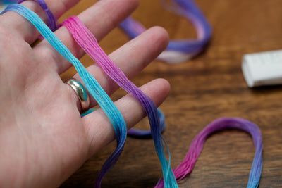Prepared-for-Dyeing (PFD) Sashiko Thread