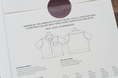 "All State" Shirt Sewing Pattern
