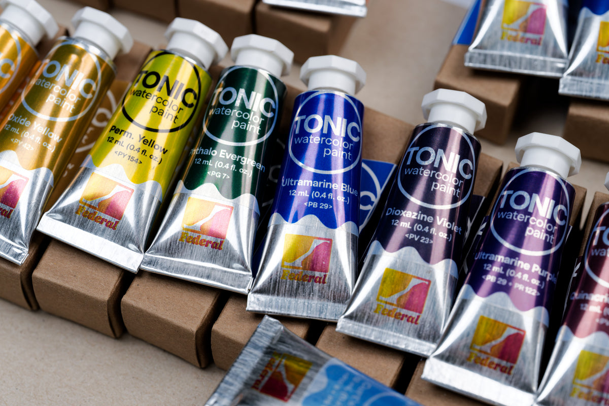 Tonic Watercolor, 12 mL Tubes, Complete Set of 23