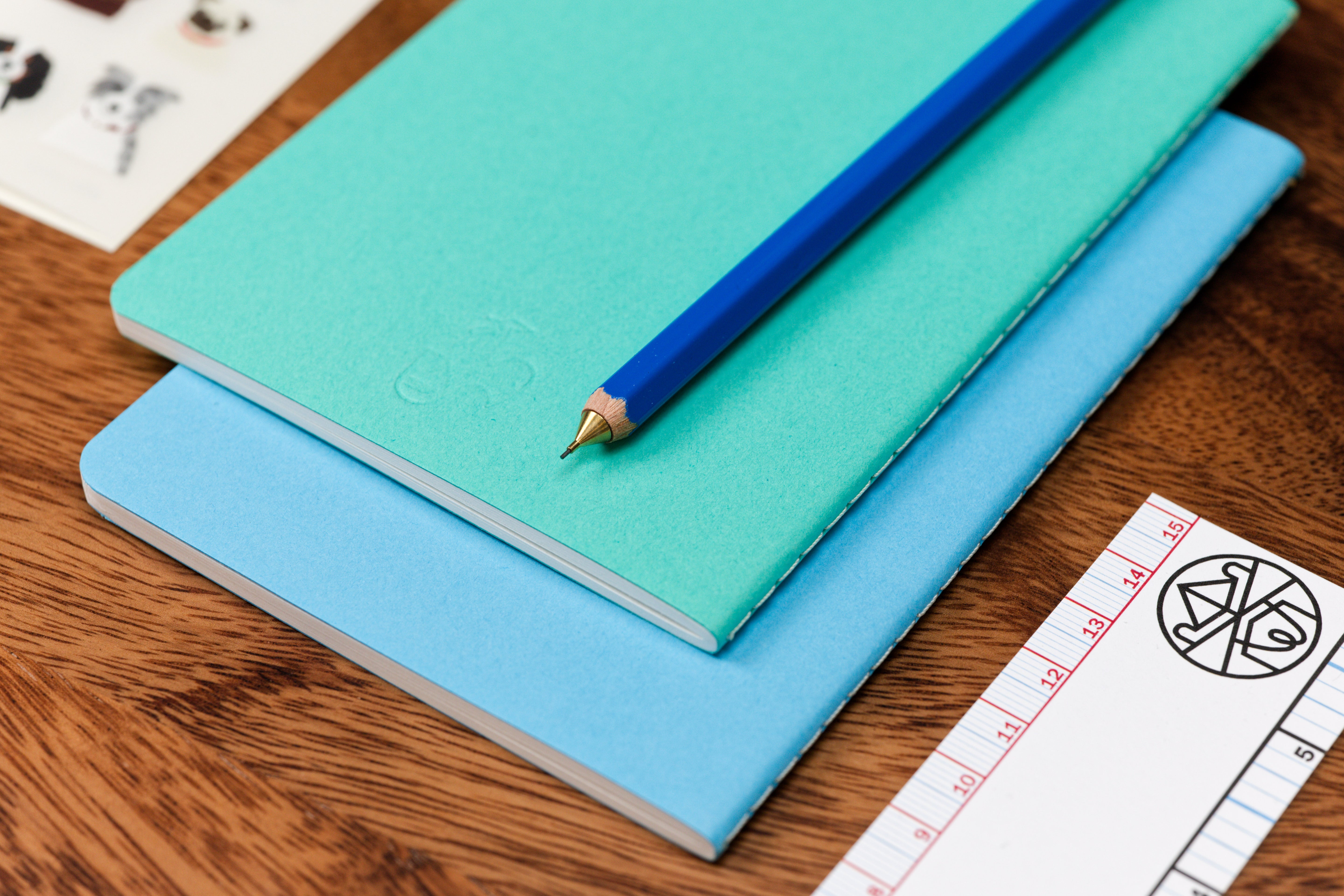 Sketch & Note Two-Pack, Blue/Green