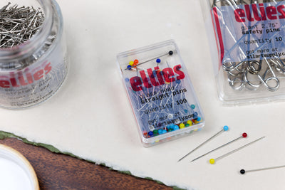 Glass-Head Straight Pins, Box of 100
