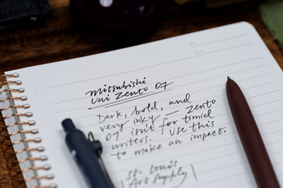 Zento Low-Friction Rollerball Pen, 0.7 mm