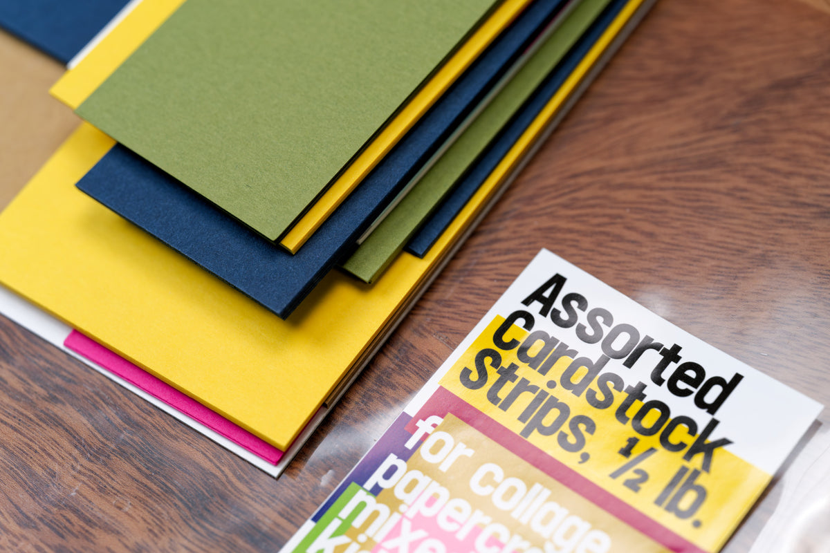 Assorted Cardstock Strips, 1/2 lb.