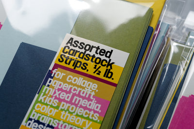 Assorted Cardstock Strips, 1/2 lb.