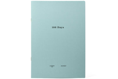 Laconic Style Notebook: 100 Days