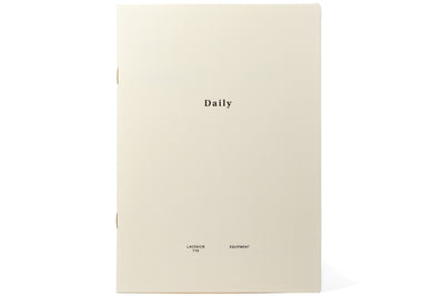 Laconic Style Notebook: Daily