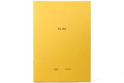 Laconic Style Notebook: To Do