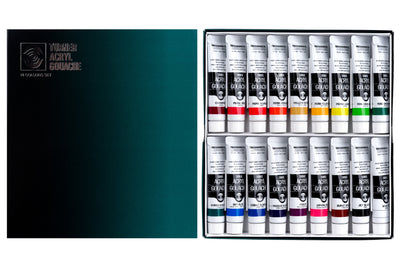 Turner Acryl Gouache, Set of 18
