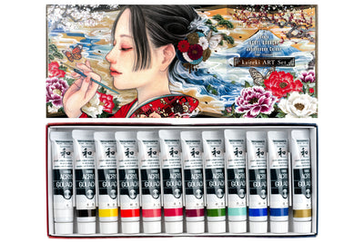Turner Acryl Gouache, Kaiteki Art Set of 12