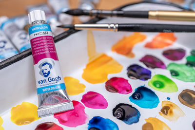 Van Gogh Watercolor, Shades of Nature Set of 12