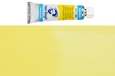 Van Gogh Watercolor, 10 mL, #254 Permanent Lemon Yellow