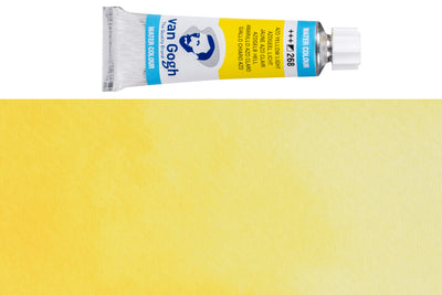 Van Gogh Watercolor, 10 mL, #268 Azo Yellow Light