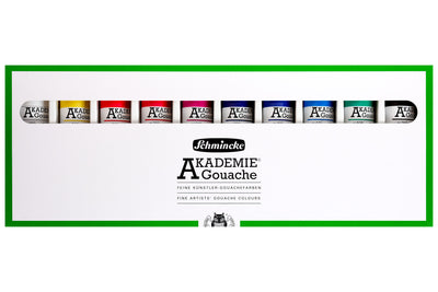 Akademie Gouache, Jumbo Studio Set of 10