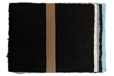 Handmade Abacá/Cotton Paper, 8" x 10" (Five Sheets)