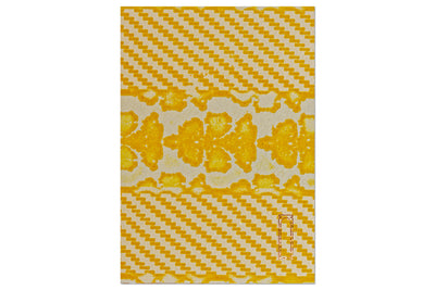 Handmade Paper Memo Block, Equinox Yellow