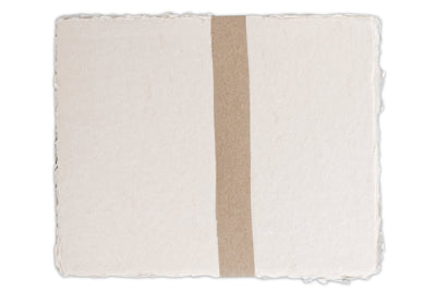 Handmade Abacá/Cotton Paper, 8" x 10" (Five Sheets)