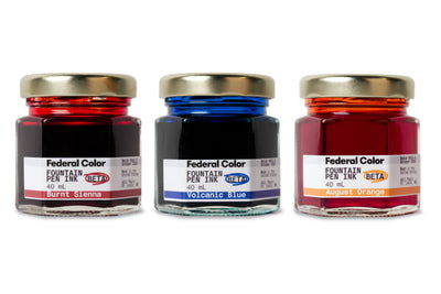 Federal Fountain Pen Ink — Beta Test Kit