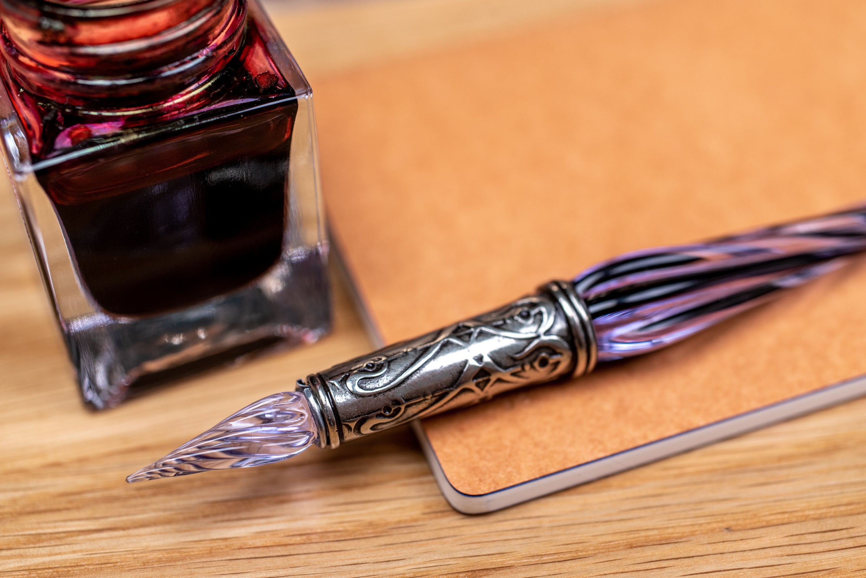 Orseolo Glass Pen Set, Alexandrite
